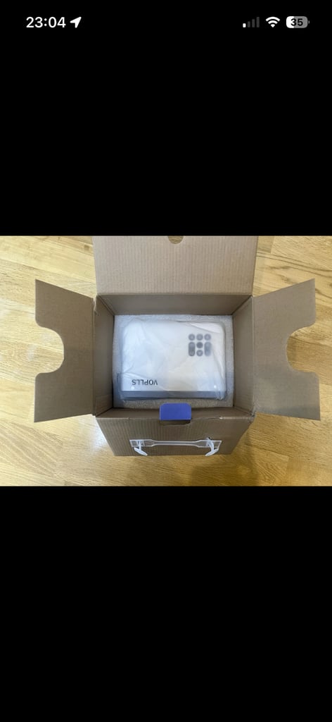 VOPLLS Home Theatre HD Projector with WiFi & Bluetooth