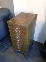 Vintage Filong Cabinet / Bisley / Office Furniture / Retro Drawers 