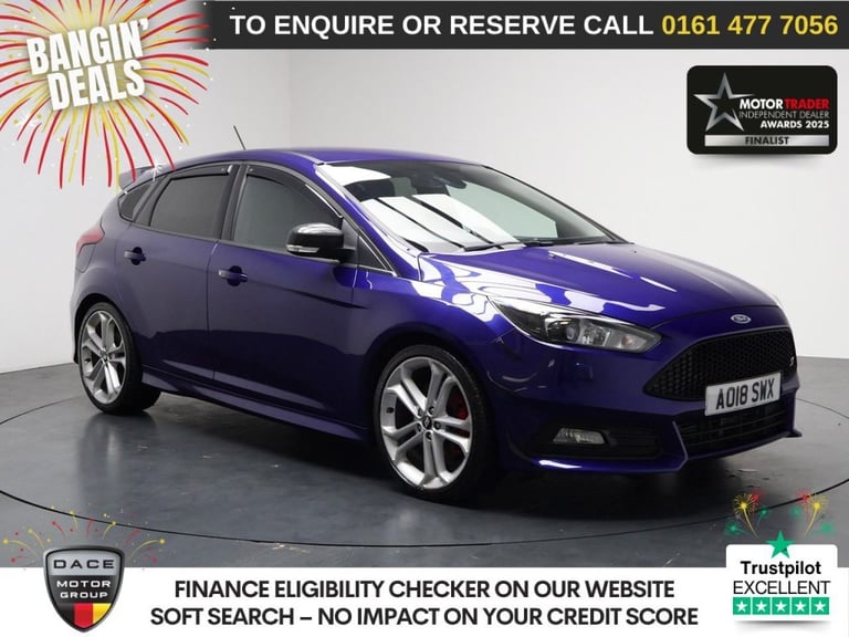2018 Ford Focus 2.0T EcoBoost ST-3 Hatchback 5dr Petrol Manual Euro 6 (s/s) (250 ps) Hatchback Pe...