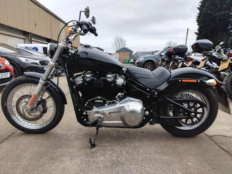 2021 21 HARLEY DAVIDSON FXST SOFTAIL STANDARD 1745 CUSTOM CRUISER BLACK- INC VAT