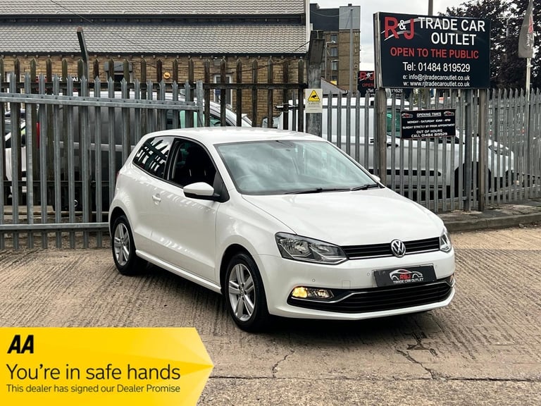 image for 2017 Volkswagen Polo 1.0 BlueMotion Tech Match Euro 6 (s/s) 3dr HATCHBACK Petrol Manual