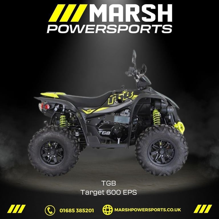 image for TGB Target 600 NEW EPS Model Road Legal 2/4x4 - TGB Main Dealer - Reserve Today!