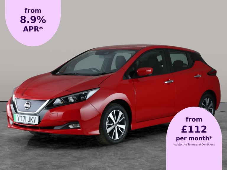 image for 2021 Nissan Leaf 40kWh Acenta Hatchback 5dr Electric Auto (150 ps) - LANE DEPARTURE  - AIR C Hatc...