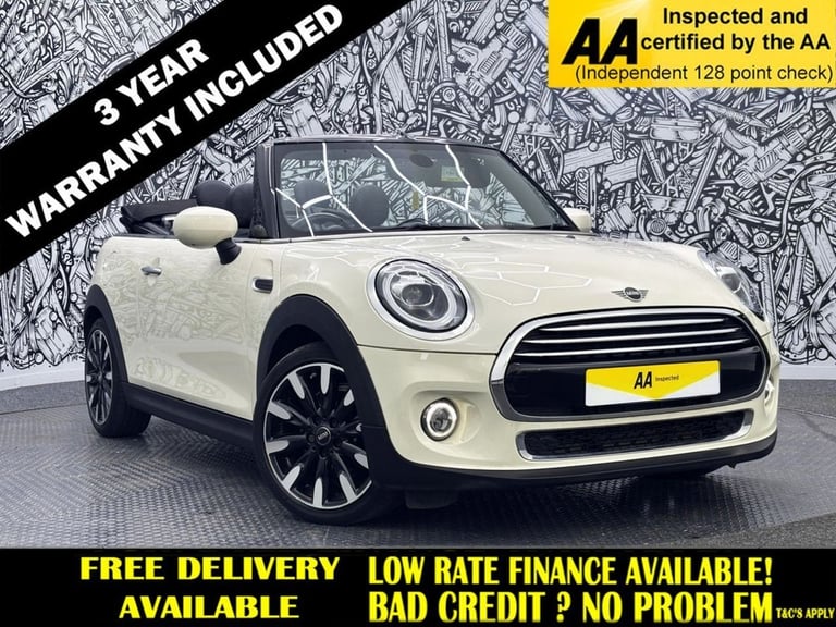 2020 MINI Convertible 1.5 Cooper Exclusive Convertible 2dr Petrol Manual Euro 6 (s/s) (136 ps) Co...