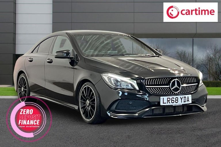 image for 2018 68 MERCEDES-BENZ CLA 2.1 CLA220D AMG LINE NIGHT EDITION COUPE 4DR DIESEL 7G