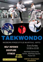 Taekwondo Martial Arts for children & adults in Poplar, Tower Hamlets
