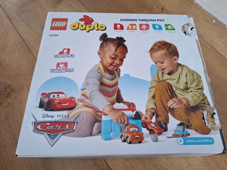 Lightning McQueen Maters Car Wash Fun Duplo 