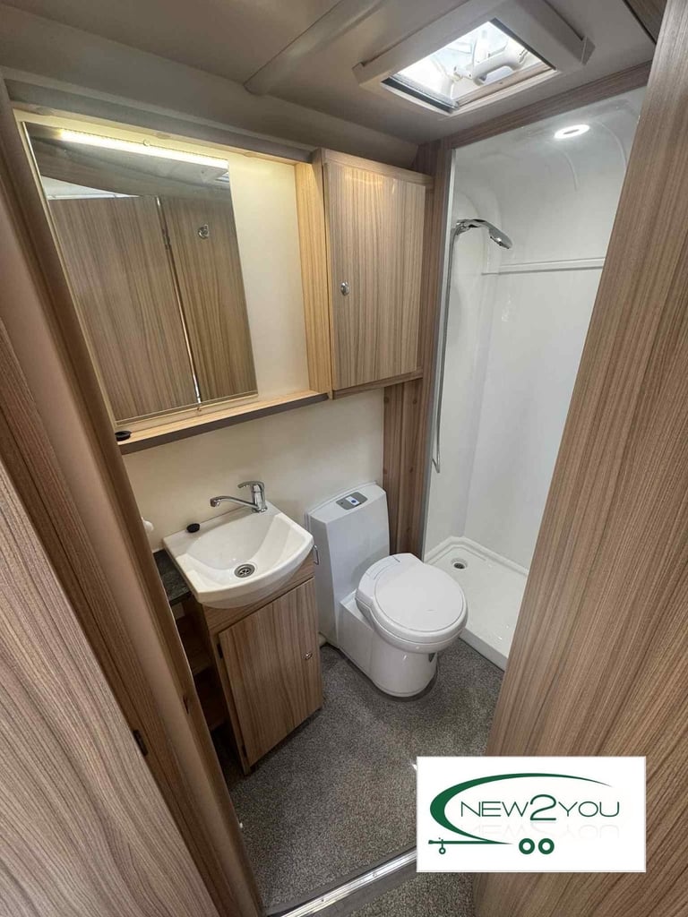 2023 Bailey Pegasus Palermo 6 Berth Fixed Bunks Caravan - STOCK NO E206