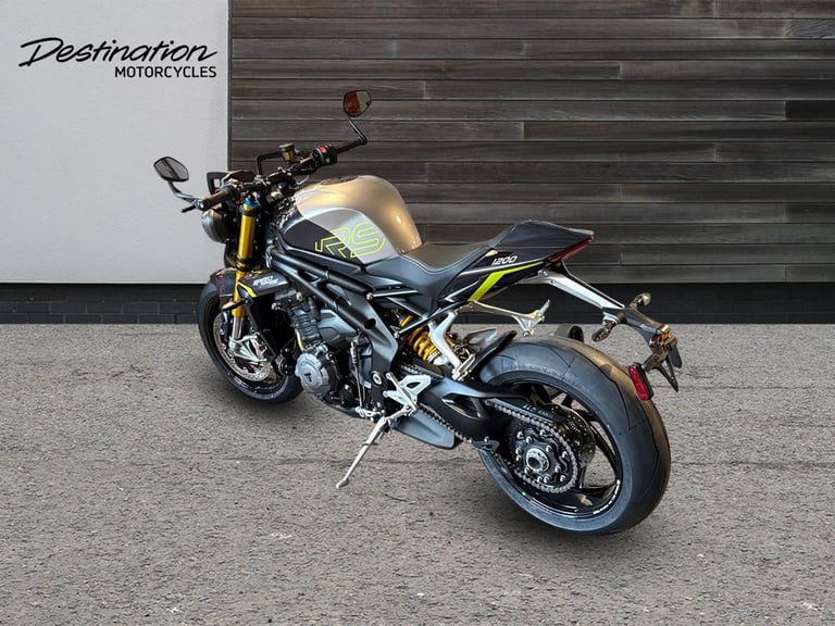2025 Triumph Speed Triple 1200 RS PREMIUM COLOUR Petrol grey 6 Speed