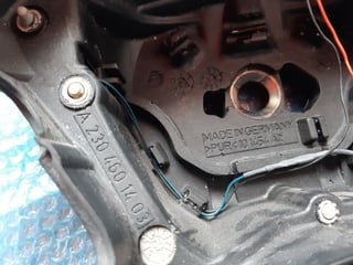 MERECEDES SL R230 SL500 SL350 SL600 AMG SL55 SL63 PADDLE SHIFT STEERING WHEEL BLACK A2304601403