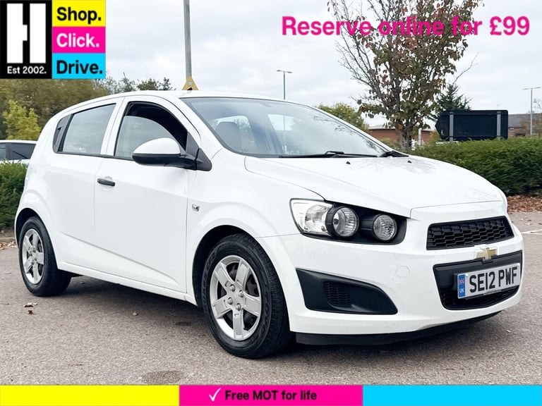 image for 2012 Chevrolet Aveo 1.2 LS Hatchback 5dr Petrol Manual Euro 5 (s/s) (86 ps) HATCHBACK Petrol Manual