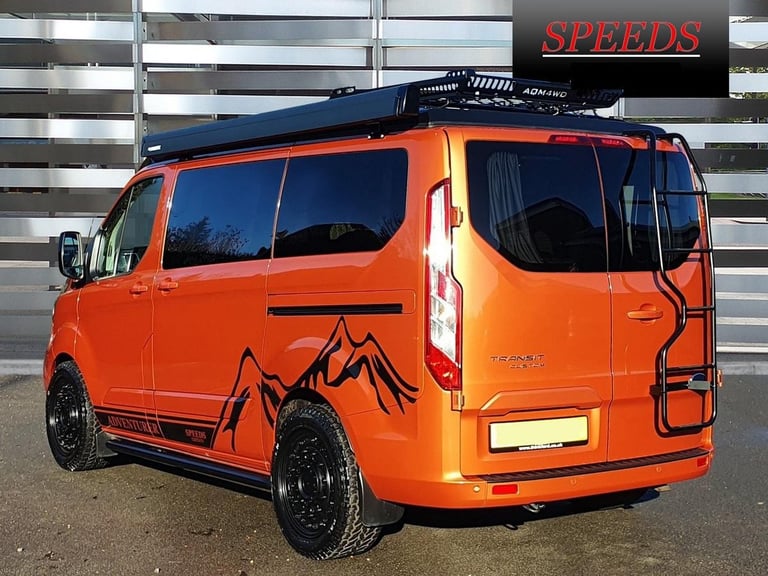 Ford Transit Custom Limited SPEEDS ADVENTURER EDITION Camper 170ps 4 Berth 