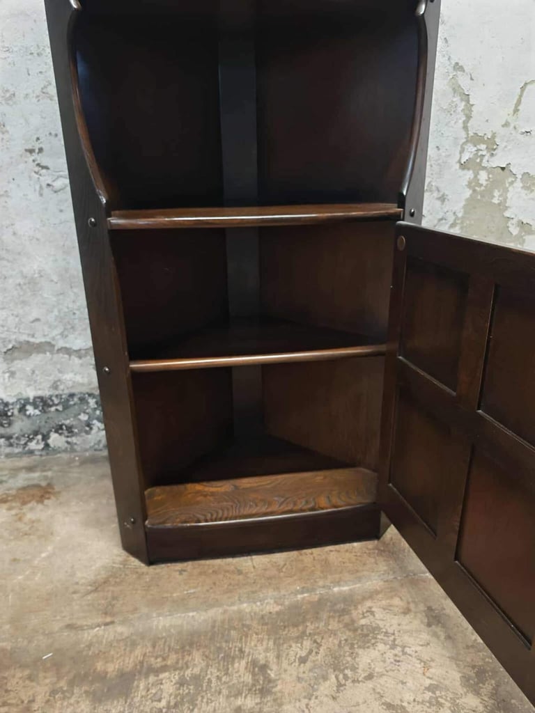 ERCOL corner cabinet 