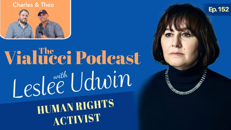 Human Rights Activist - Leslee Udwin | Ep.152 | The Vialucci Podcast