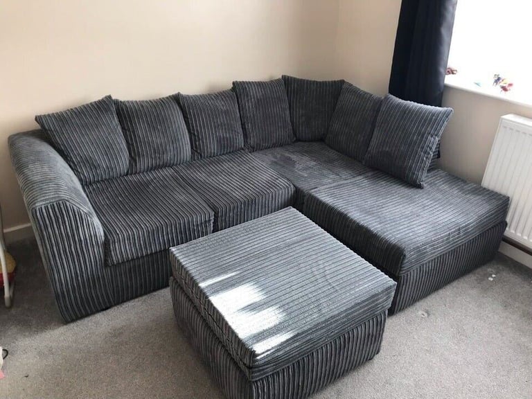 image for Must Go ASAP || Dylan 4× Seated L Shape Corner Sofa | Fast Delivery and Cash On Delivery