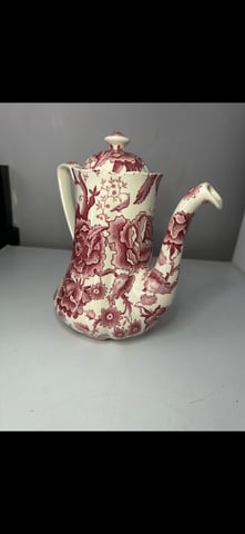 Johnson Brothers English Chippendale Red Pink Coffee in