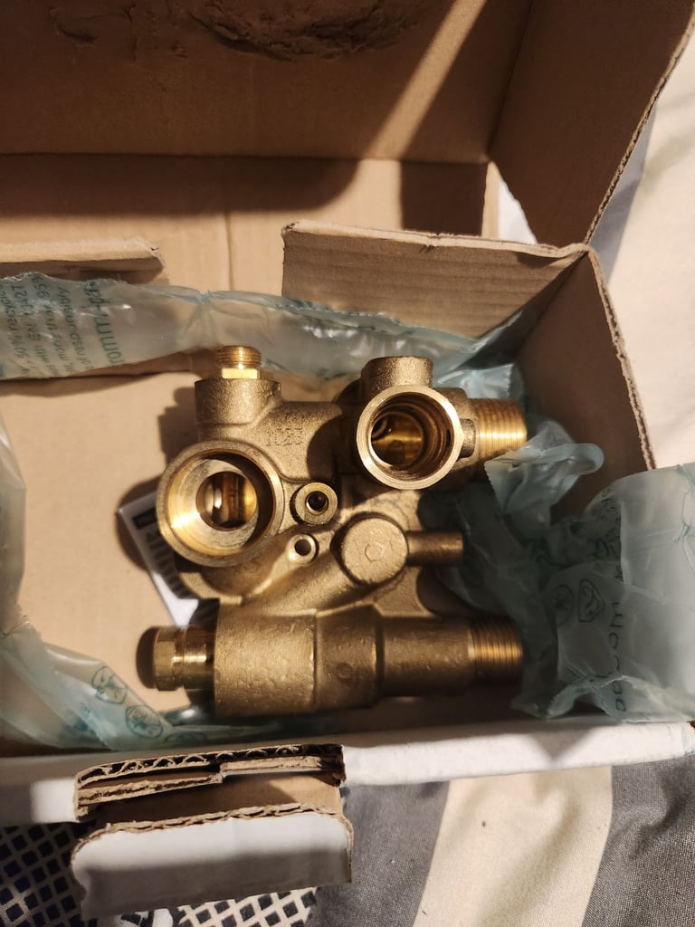 Baxi hydraulic inlet