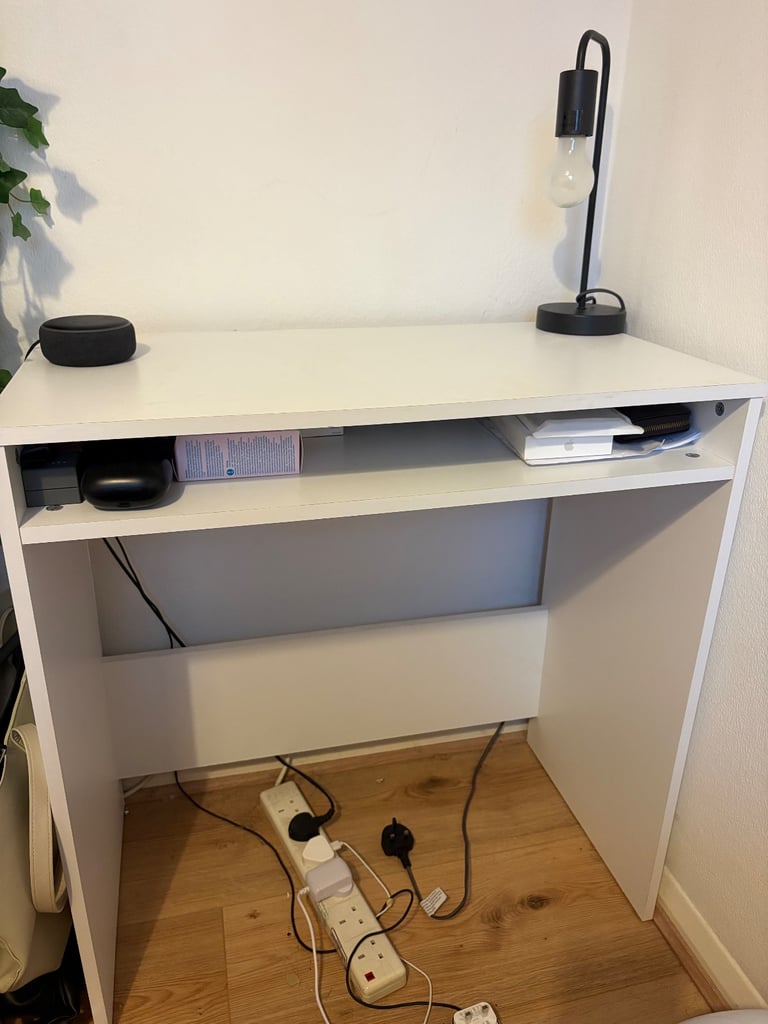 White Argos desk 