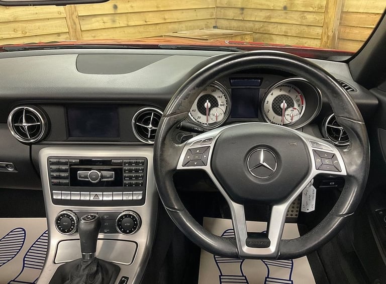 2012 Mercedes-Benz SLK 1.8 SLK200 BlueEfficiency AMG Sport Convertible 2dr Petrol G-Tronic+ Euro ...