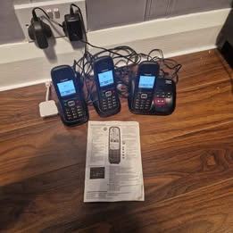 digital home phones with answer machine 