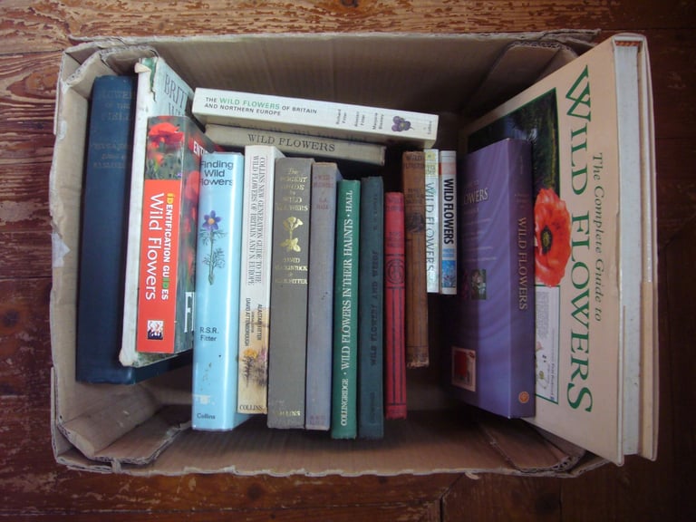 image for Job Lot of 20 Wild Flower Books