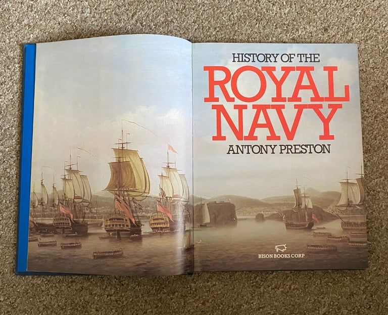 History of the Royal Navy by Antony Preston