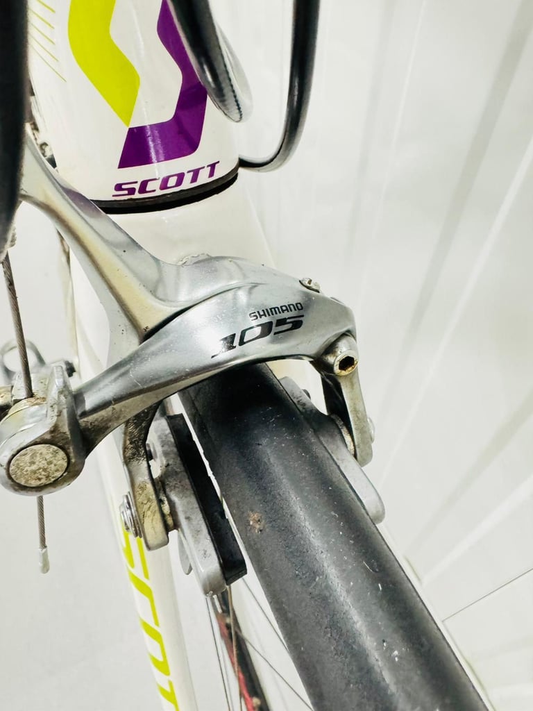 SCOTT TEAM Full Carbon Road Bike Size/S 20 Speed Fully Serviced Shimano 105