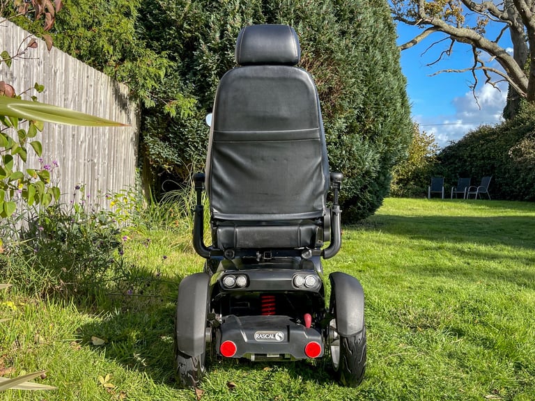 Rascal Vision 8mph Mobility Scooter 100% BATTERIES Only 0.9 Hours Use! Was £3995