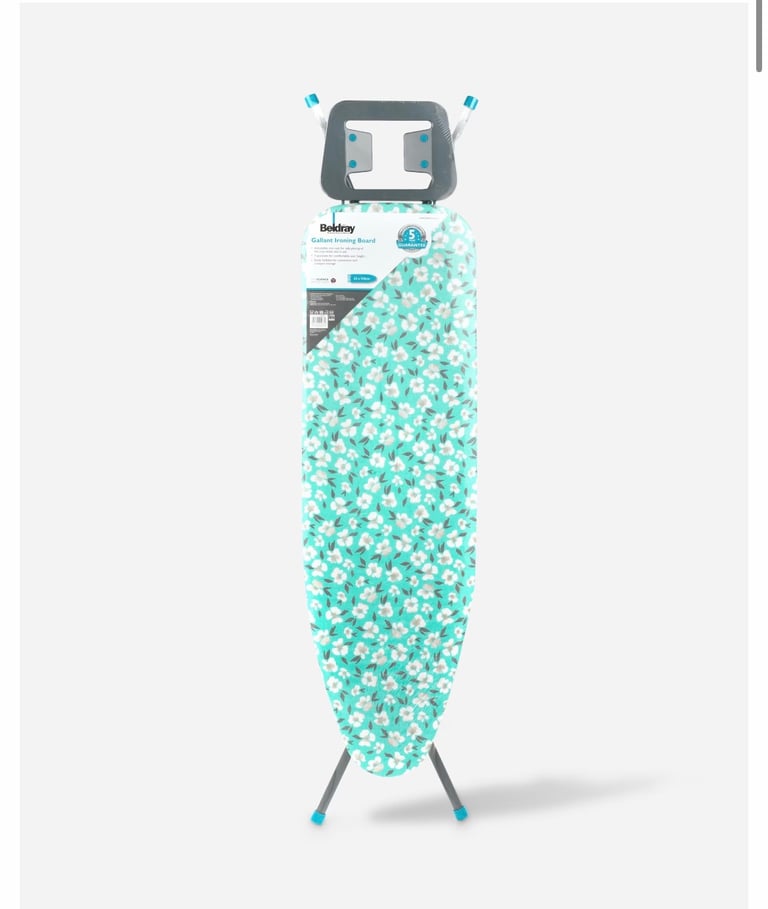 Beldray Poppy Print Ironing Board