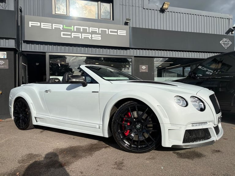 2014 55 BENTLEY CONTINENTAL 6.0 W12 GTC SPEED CONVERTIBLE 2DR PETROL AUTO 4WD EU