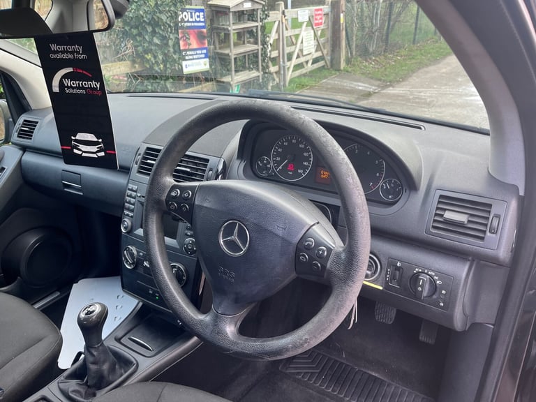 2009 Mercedes-Benz A-Class A160 BlueEFFICIENCY Classic SE 5dr HATCHBACK Petrol Manual