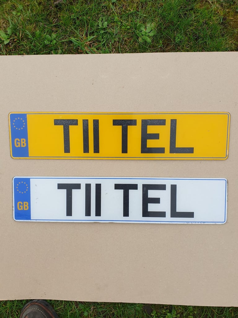 Personal number plate T11 TEL (Terry, Terence)