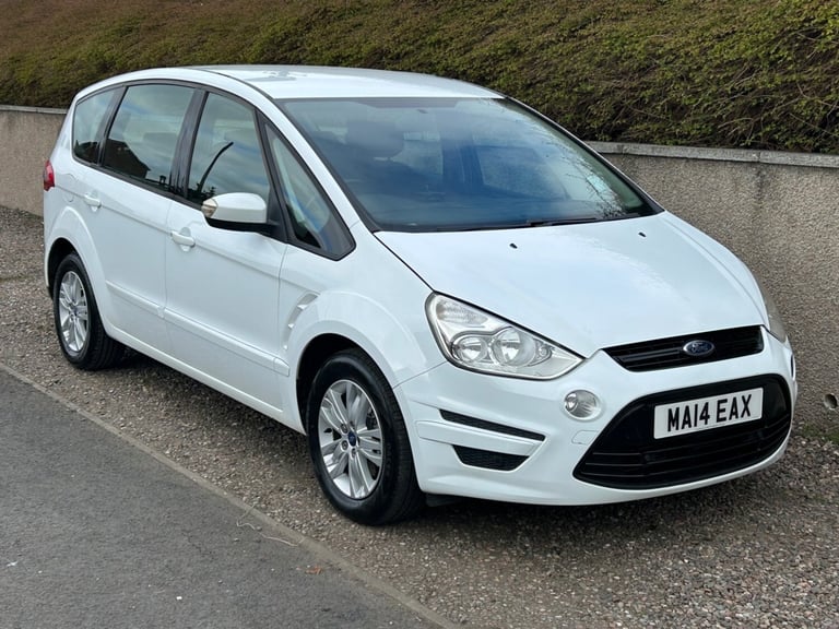 2014 Ford S-Max 1.6 TDCi Zetec 5dr (1 year warranty and breakdown cover) MPV Diesel Manual