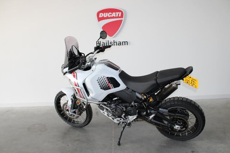 2022 Ducati Desert X in White Silk