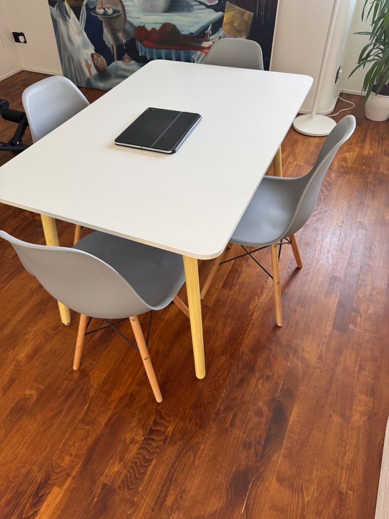 image for Table with 4 chairs
