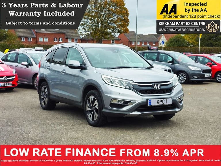 2016 Honda CR-V 1.6 i-DTEC SE Plus SUV 5dr Diesel Manual 4WD Euro 6 (s/s) (160 ps) ***DRIVE ESTAT...