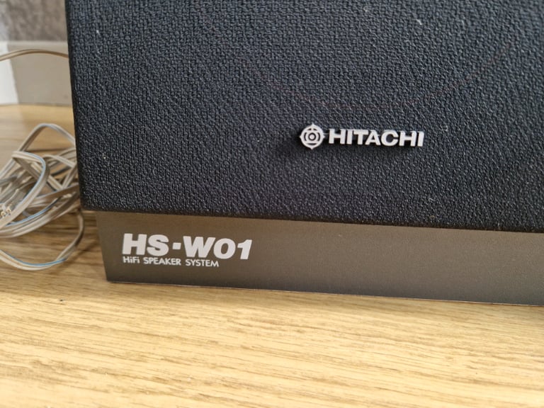 hitachi speakers hs w01
