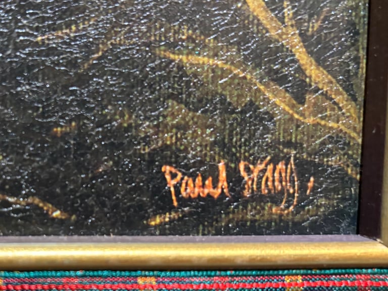 Framed Seated & Standing Scotty Dog Portraits by Paul Stagg.  Both Presented in Great Condition