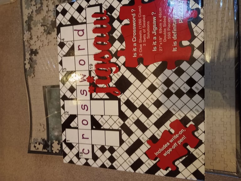 New. Three jigsaws.  Brand new