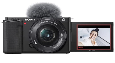 image for SONY-ZV-E10L Kit (16-50) (ILCZV-E10L) [Black]