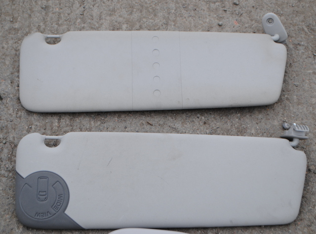 2015-2019 VAUXHALL VIVARO B MK2 PASSENGER + DRIVER SIDE SUN VISOR SET