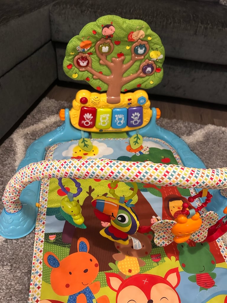 image for VTech Baby Little Friendlies Glow and Giggle Playmat