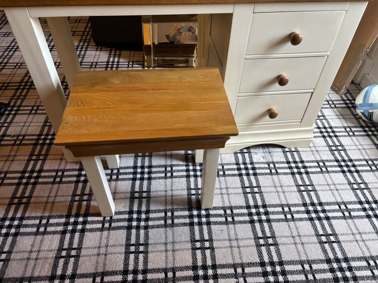 Oak Furniture Land Dressing Table or Desk 