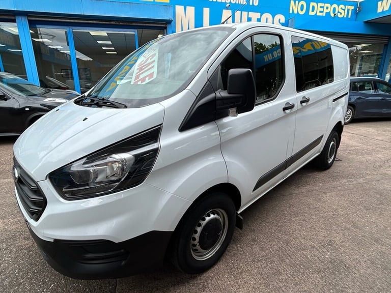 2022 22 FORD TRANSIT CUSTOM 2.0 300 ECOBLUE LEADER CREW VAN DOUBLE CAB 5DR DIESE