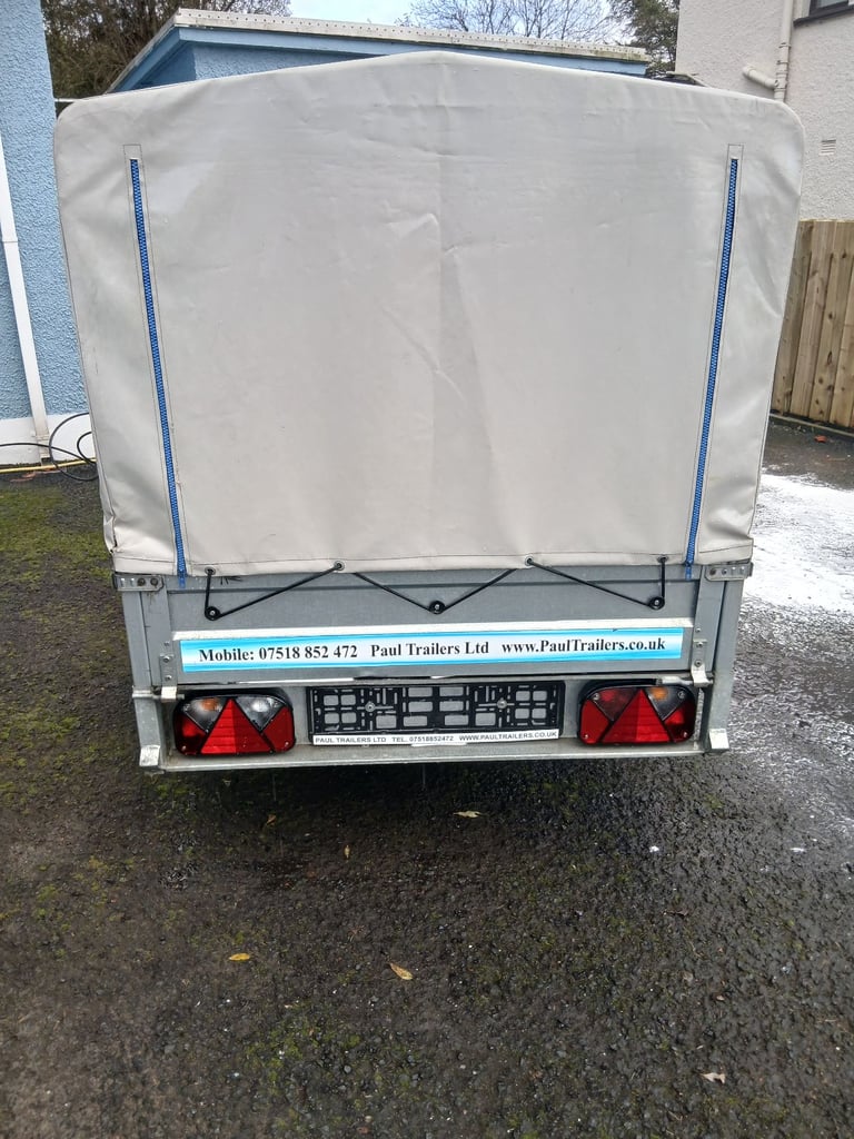 7x4 covered trailer 