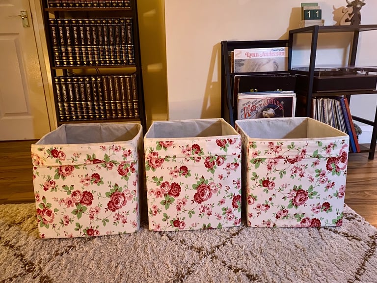 3 x Cath Kidston Drona boxes