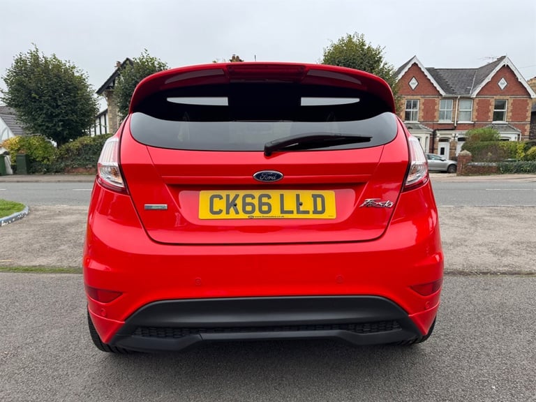 2016 Ford Fiesta 1.0 EcoBoost 140 ST-Line Red 3dr HATCHBACK PETROL Manual