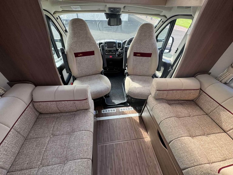 2018 ELDDIS MAJESTIC 285 4 BERTH FIXED BEDS MOTORHOME WITH ONLY 29K MILES ANDERSON MOTORHOME SALES