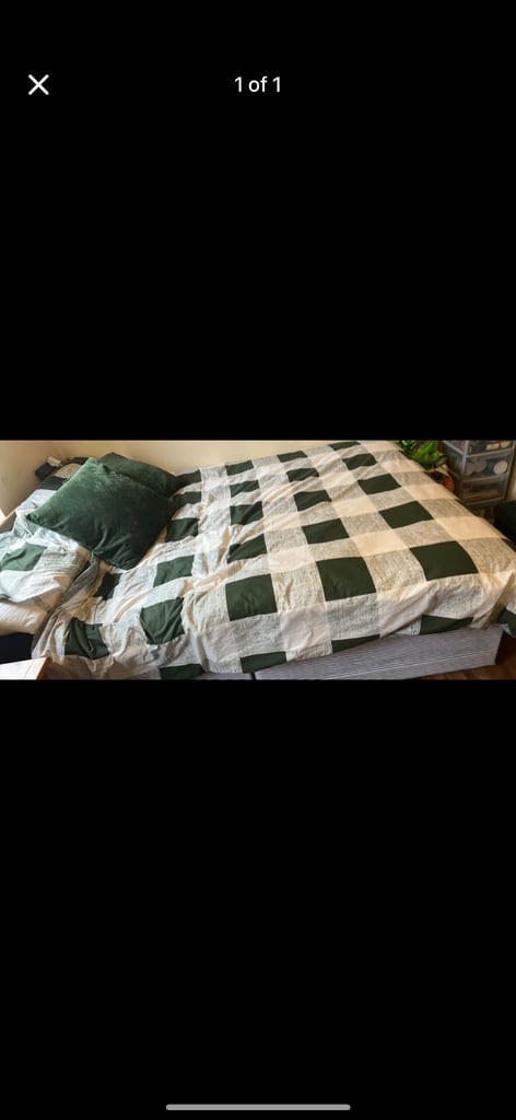 image for Double divan bed 