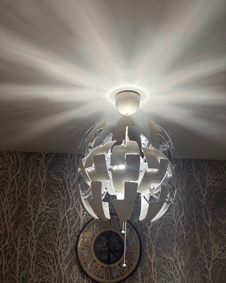 image for 2x Ikea expanding light, boxed and unused.